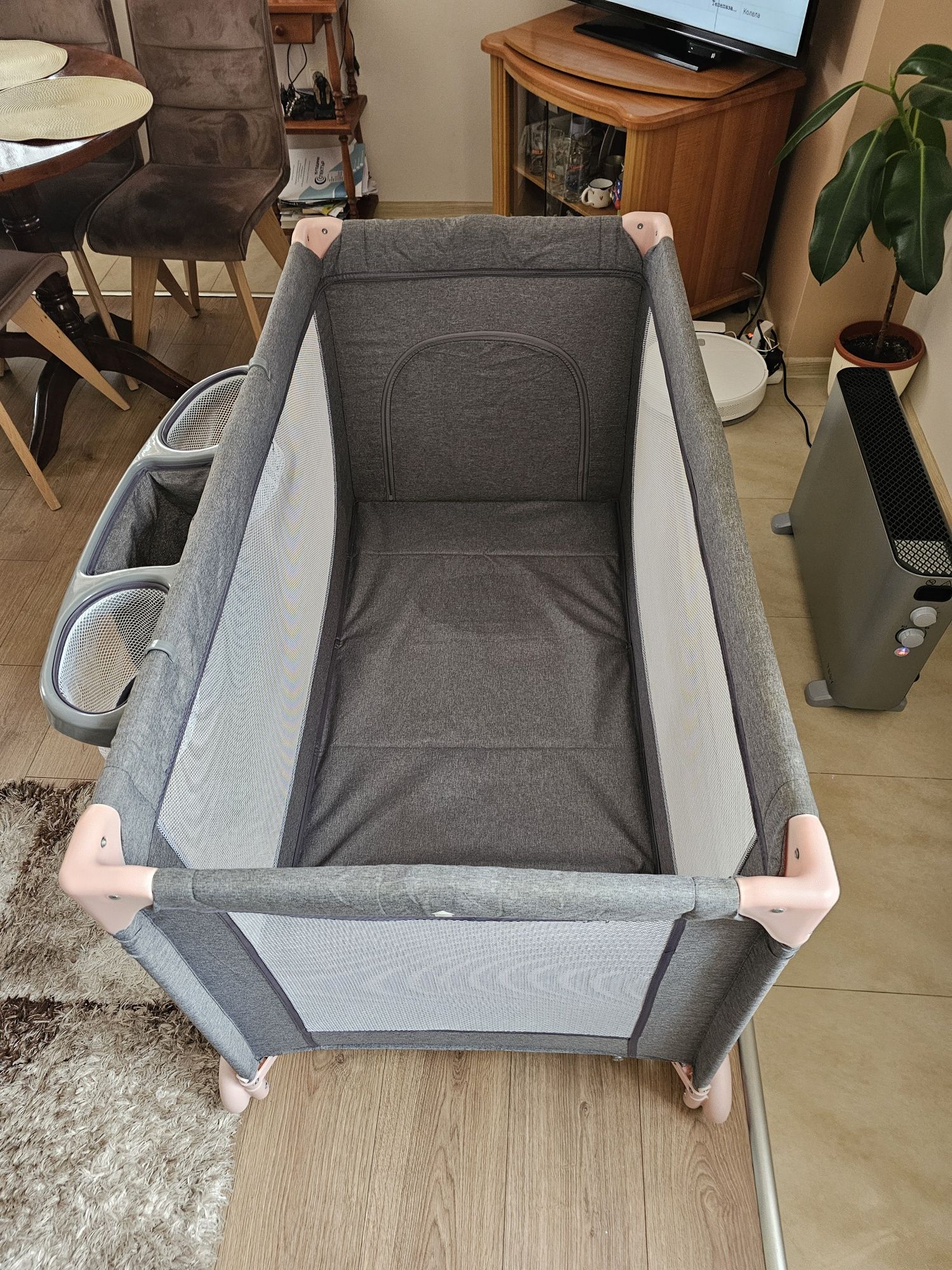 Бебешка преносима кошара Kinderkraft