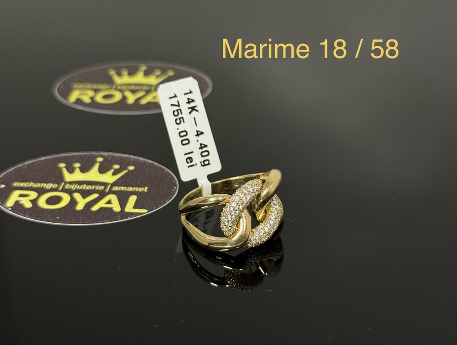 Bijuteria ROYAL : Inel AUR 14K / 4.4 GR