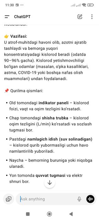 Kislarod konsentratori