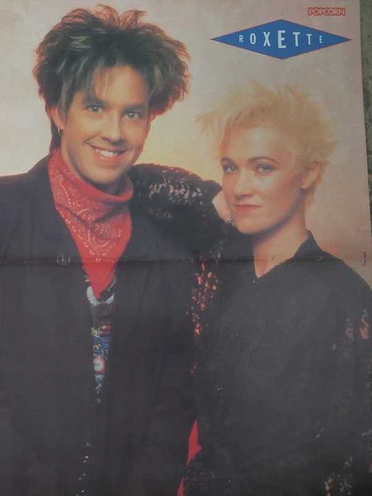 Poster Roxette / white lion