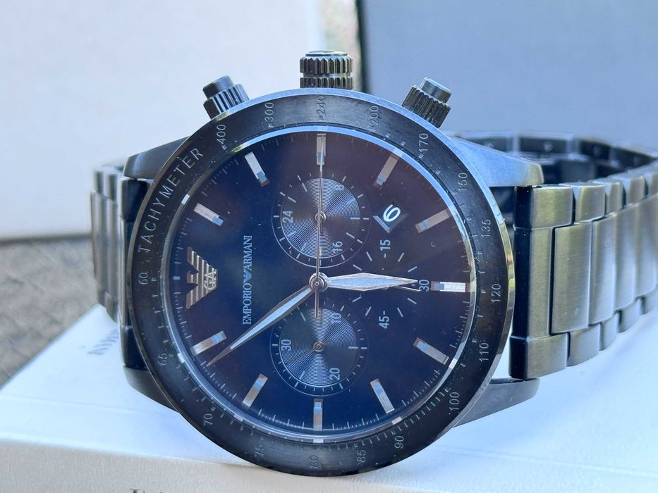 Emporio Armani AR11242 – Чисто нов мъжки хронограф