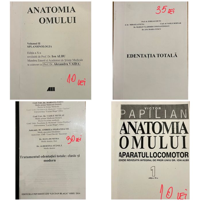 Carti medicina dentara