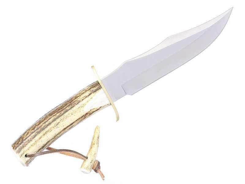 Ловен Нож GRED-17 Муела Испания Muela Ест. Кожа Еленов Рог Loven Noj