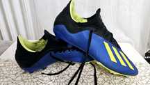 Ghete fotbal Adidas X 18.3 FG originali 44 crampoane