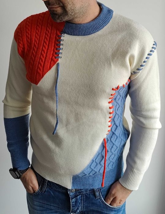 Мъжки коледен пуловер разм. М