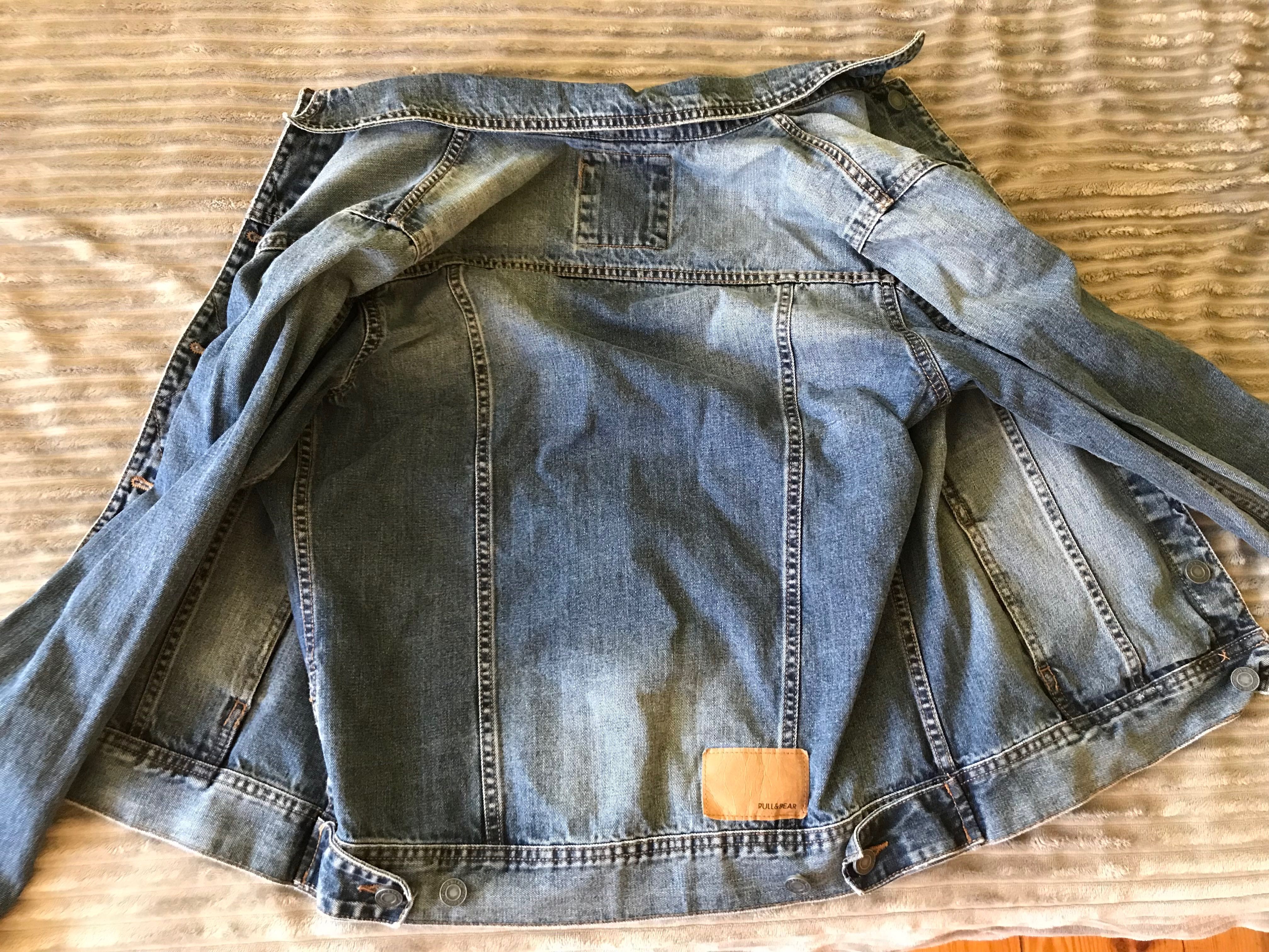 Дънково яке мъжко Pull and Bear