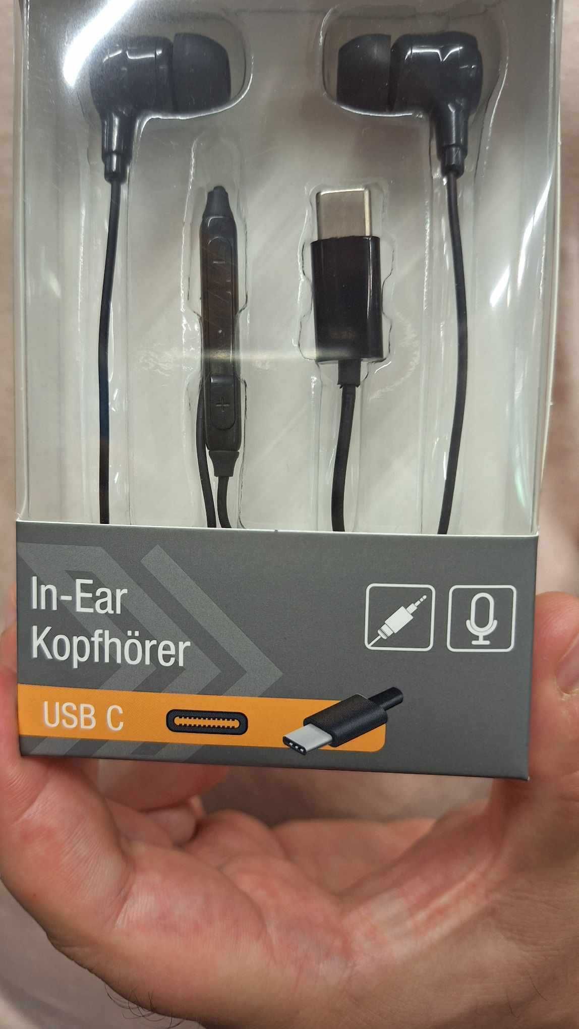 Слушалки, USB C In - Ear