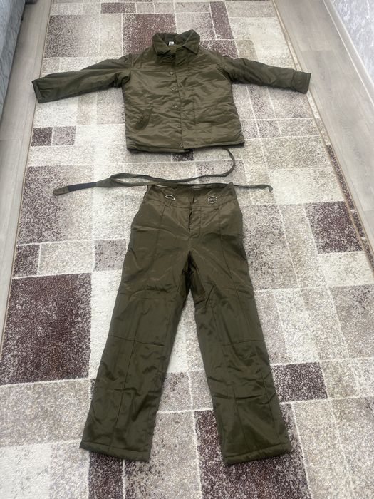 Бушлат с штанами военный зимний 48 размер