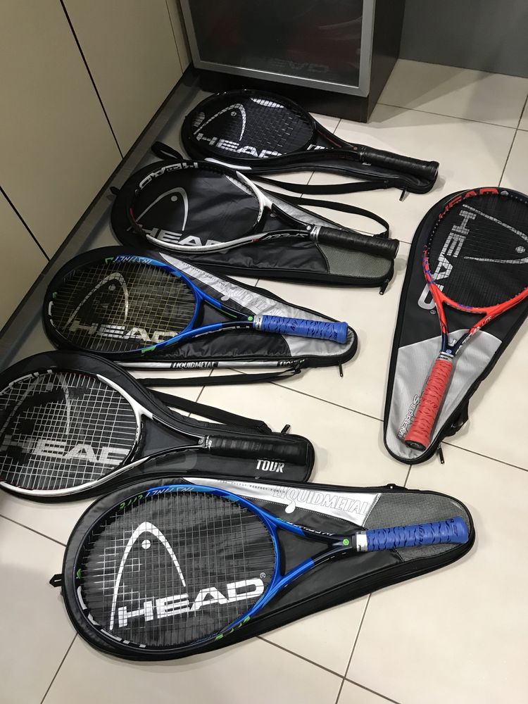 Тенис ракети:HEAD, Babolat, Pro’sPro, Wilson