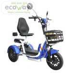 Електрическа триколка EcoWay М31 48v с дигитален дисплей LED фар
