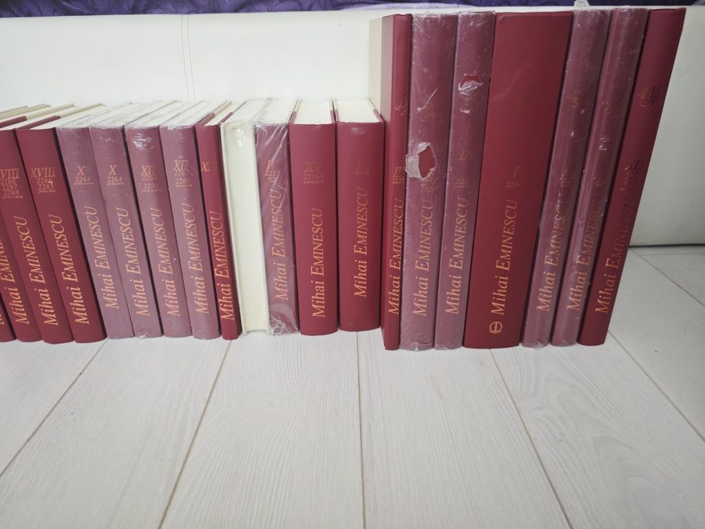 Set Manuscrisele lui Eminescu, Academia Română, 16 vol, 22 tomuri,NOU