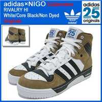 Adidasi Adidas Rivalry High by Nigo, Autentici, Marimea 44 2/3 !