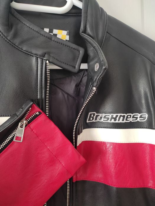 Geaca Bershka cropped motocross