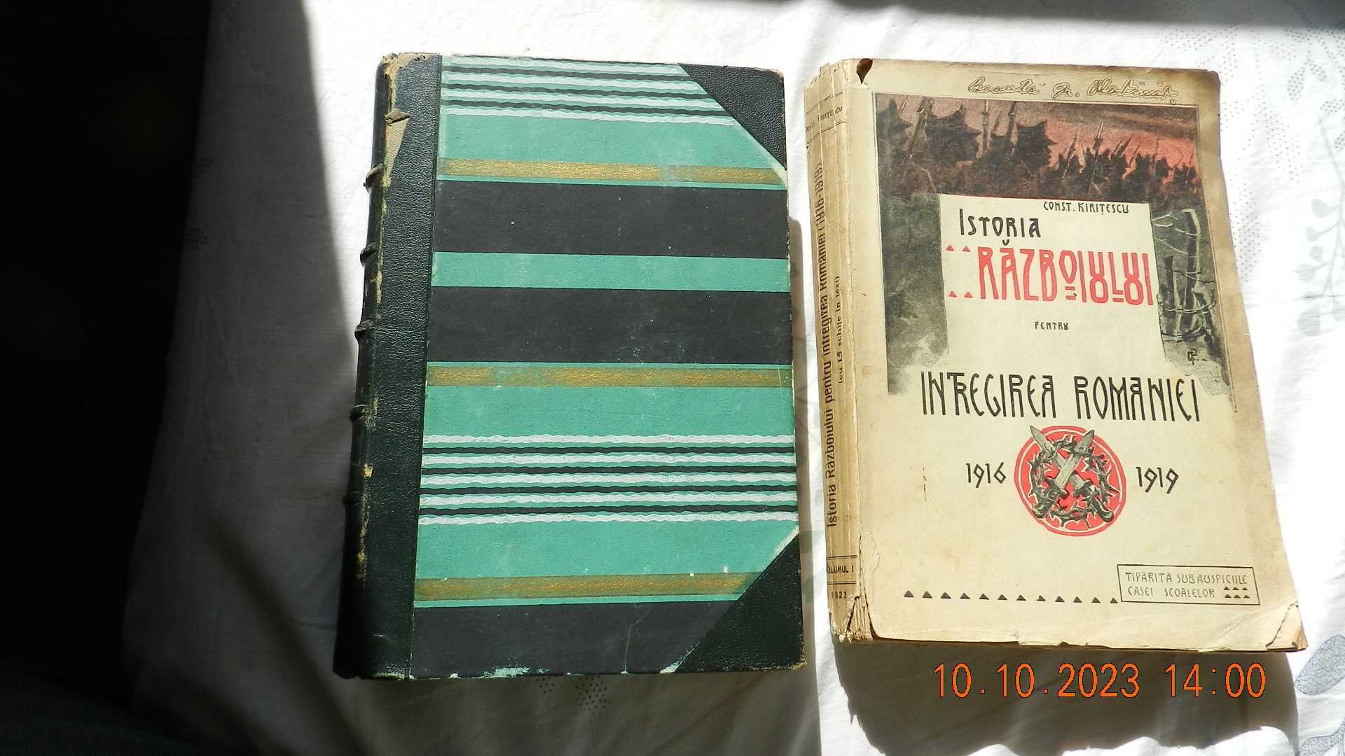 Istoria Razboiului pt. intregirea Romaniei 1916 1919,  Kiritzescu Ed.I