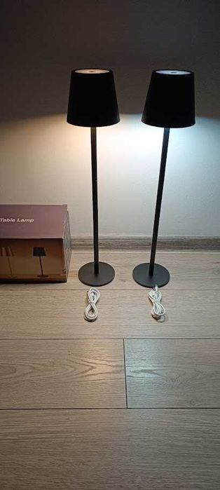 Set 2 lampi wireless cu touch si acumulatori de 5000 mAh