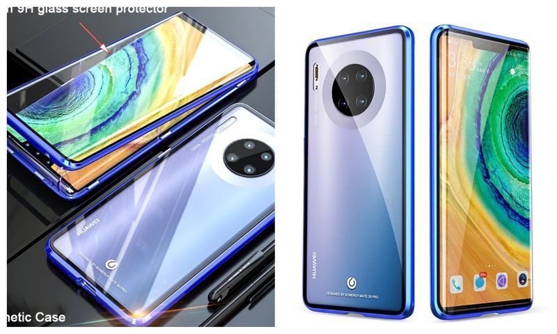 Huawei MATE 40 PRO / MATE 30 PRO / Двоен 360 градуса магнитен кейс