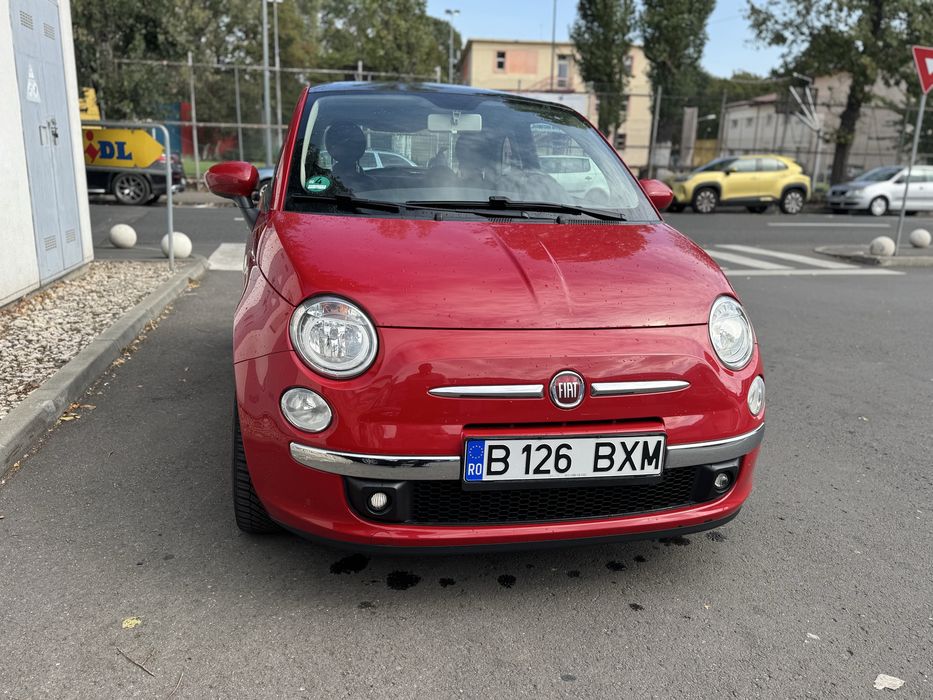Fiat 500 cutie AUTOMATA,Panoramic,Aer Conditionat,euro6,An 10.2014