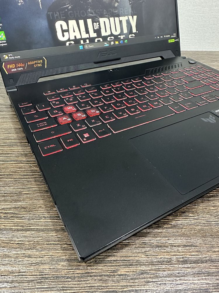 12-ядерный i7 Asus TUF Gaming F15, видео RTX 4050 6GB для графики