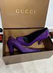 Pantofi cu toc Gucci Ultraviolet originali