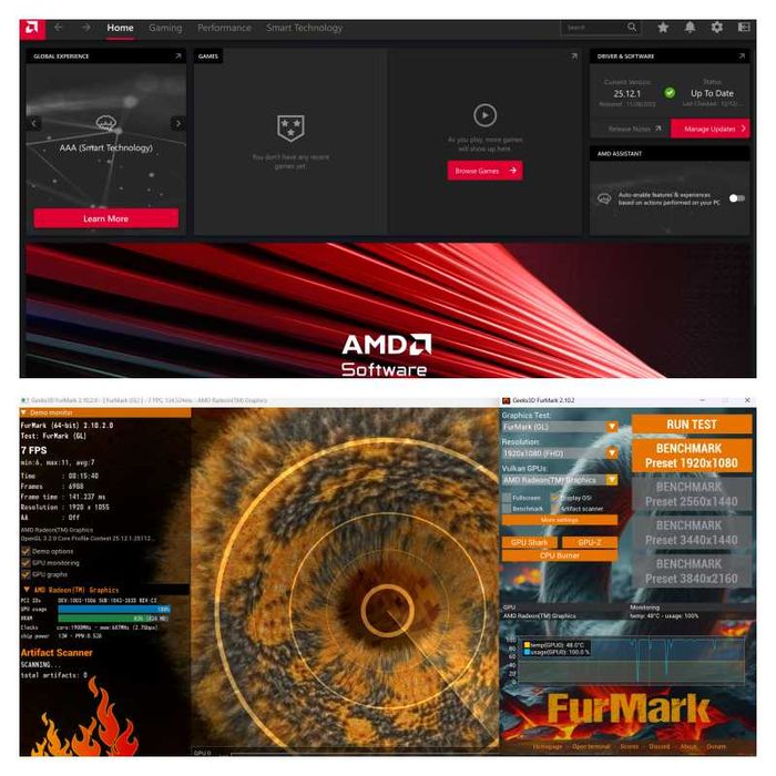 Laptop ASUS Vivobook GO 15, Ryzen 3 7320U, 8 GB RAM, SSD 512 (CA NOU)