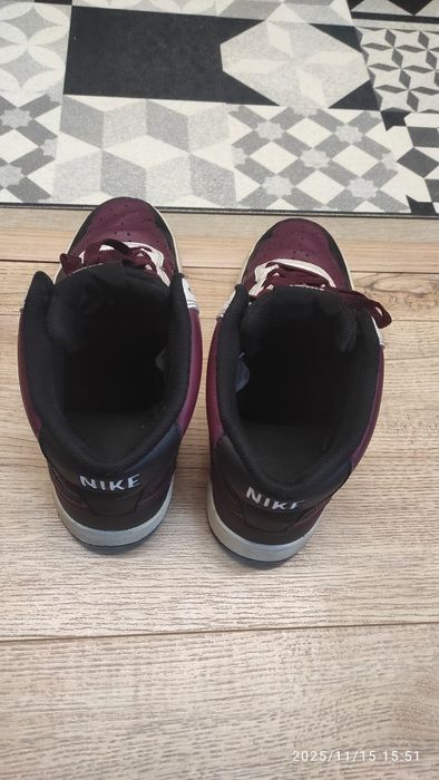 NIKE Court Vision Mid-Кожени мъжки кецове Найк ном.43