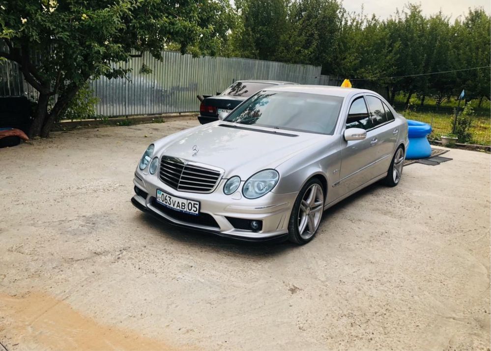 W211 Бампер передний задний диффузор губа спойлер пороги