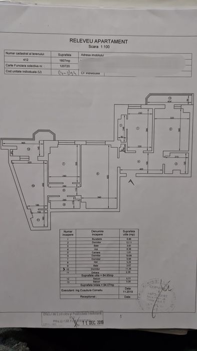 Persoana Fizica Vand ap 4 camere