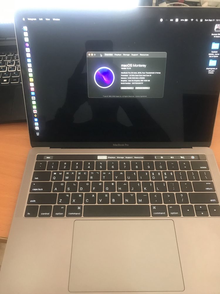 Mac Book Pro i5 8/512