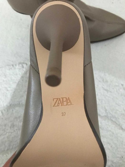Botine cu toc Zara-nr.37