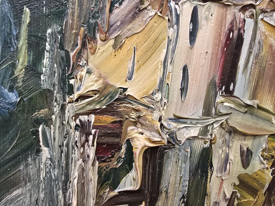 Павел Митков - картина Рилски Манастир 65/80см