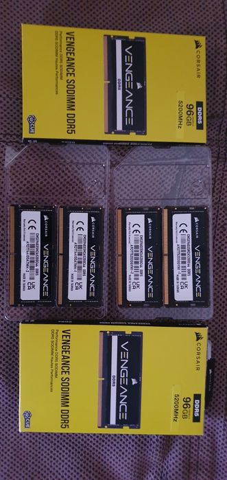 Kit corsair vengeance 96 gb (2x48gb) ddr5 5200 laptop