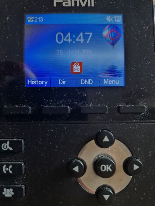 IP телефон Fanvil X3SP, цветен екран 2.4", 4 SIP линии, Ethernet 10/10