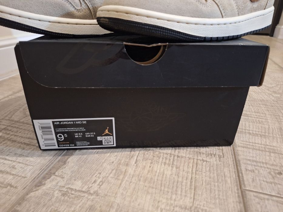 Nike Air jordan 1 mid bej