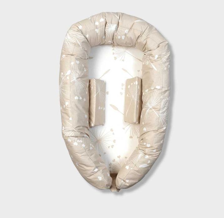 Rainy Бебешко гнездо за новородено Стандарт Бежови глухарчета