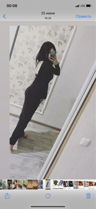 платье длинное с открытой спиной для фотосесии