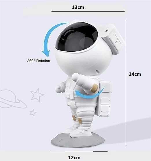 Proiector astronaut cu telecomandă