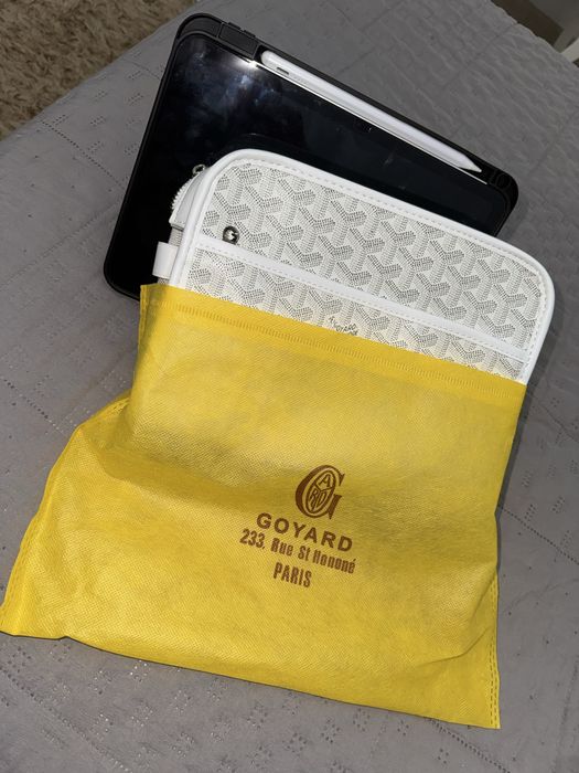 Geanta de mana GoYard Alba Crem