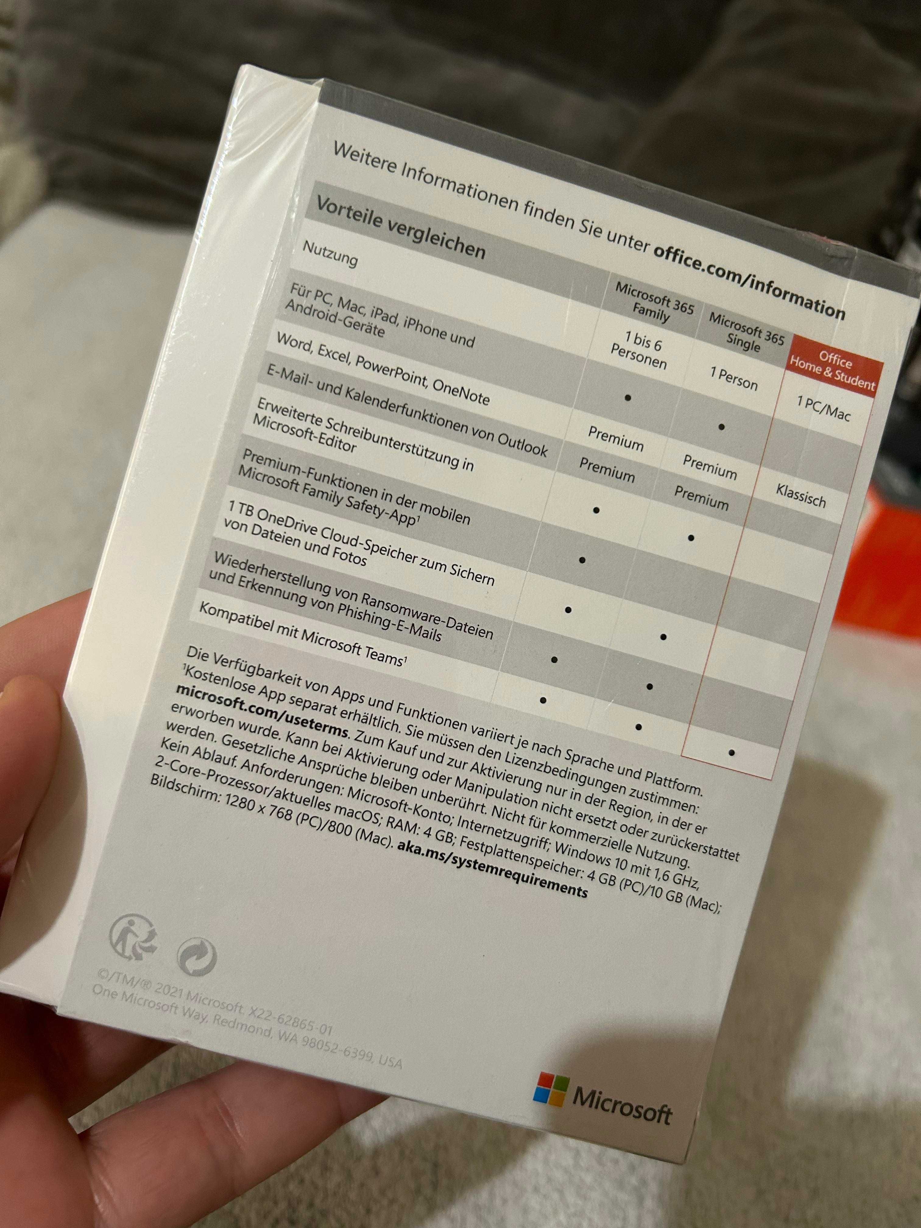 Microsoft Office Home & Student 2021 sigilat.