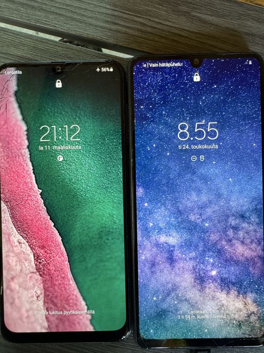 Samsung a42 5g/a50 touch-uri fisurate dar perfect functionale.
