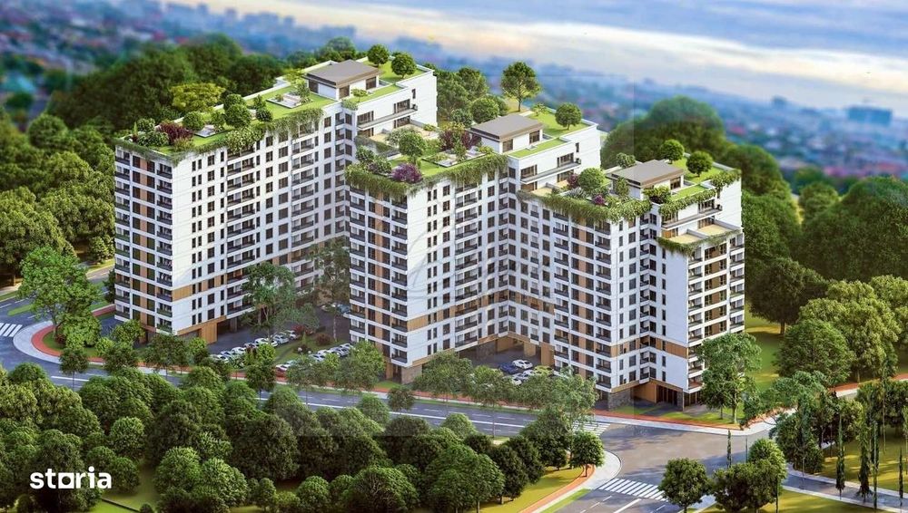 COMISION 0% I Garsoniera Obor High Garden East I 45 mp parcare inclusa