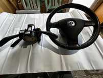 Vand volan piele VW Passat B6 +Spira calculator coloana