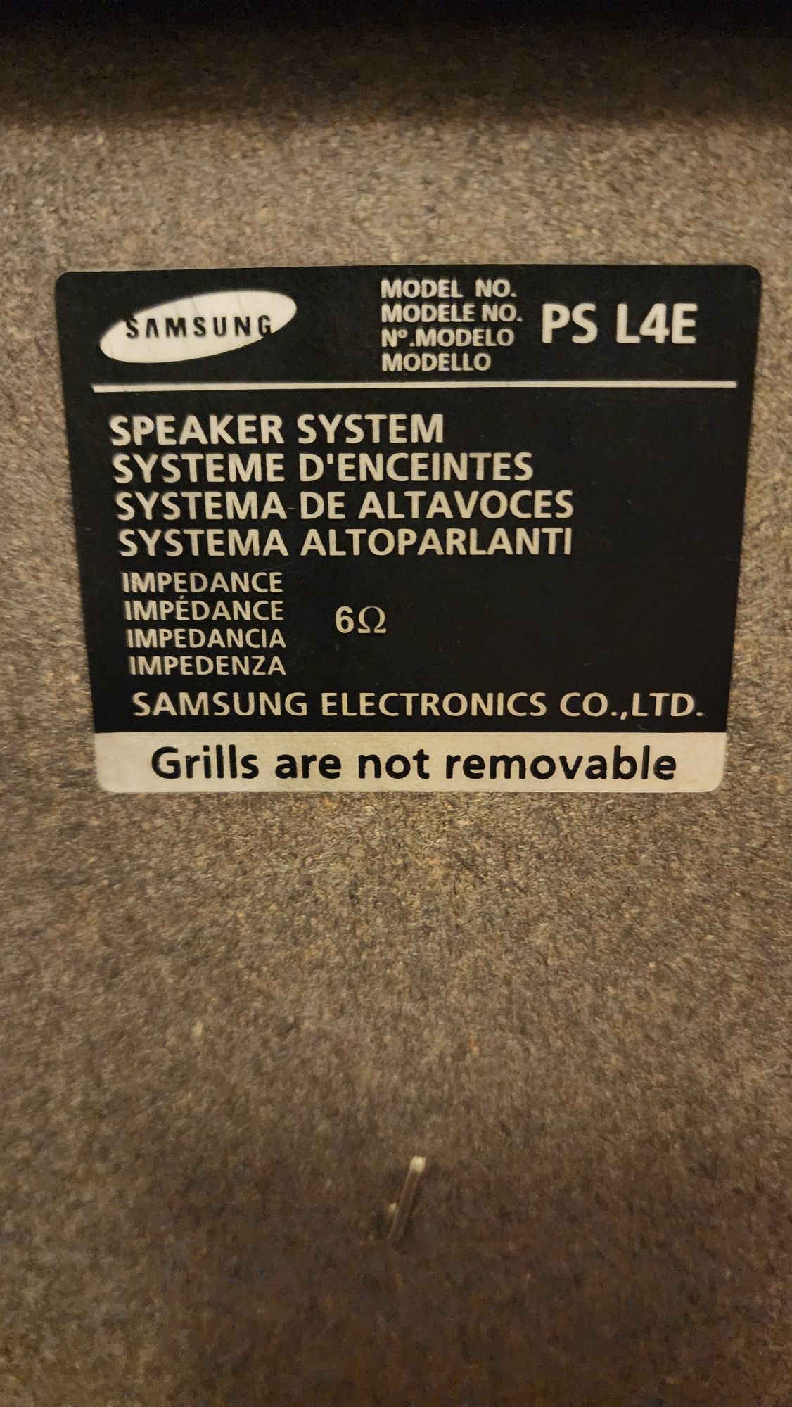 Samsung акустическая стерео система