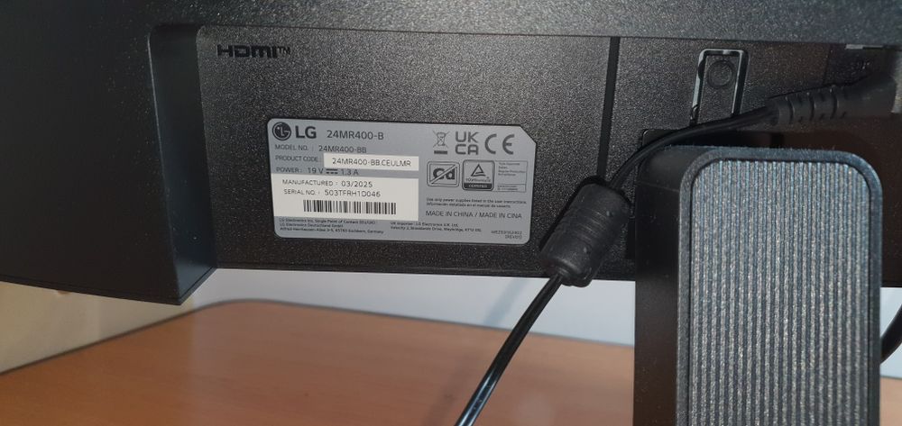 Monitor LG 100hz, IPS, 24 inch diagonala