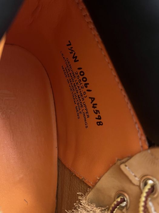 Timberlands Boots Premium Yellow 40