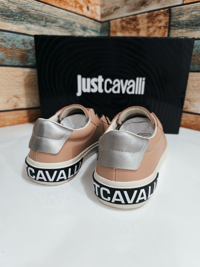 Sneakers Just Cavalli Piele Naturală