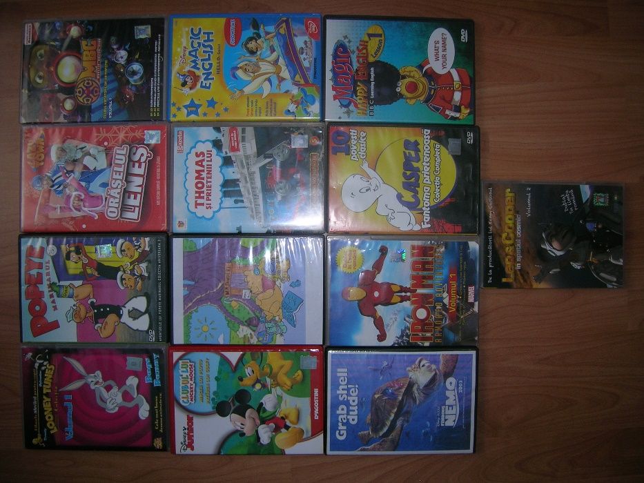 DVD-uri desene pentru copii engleza