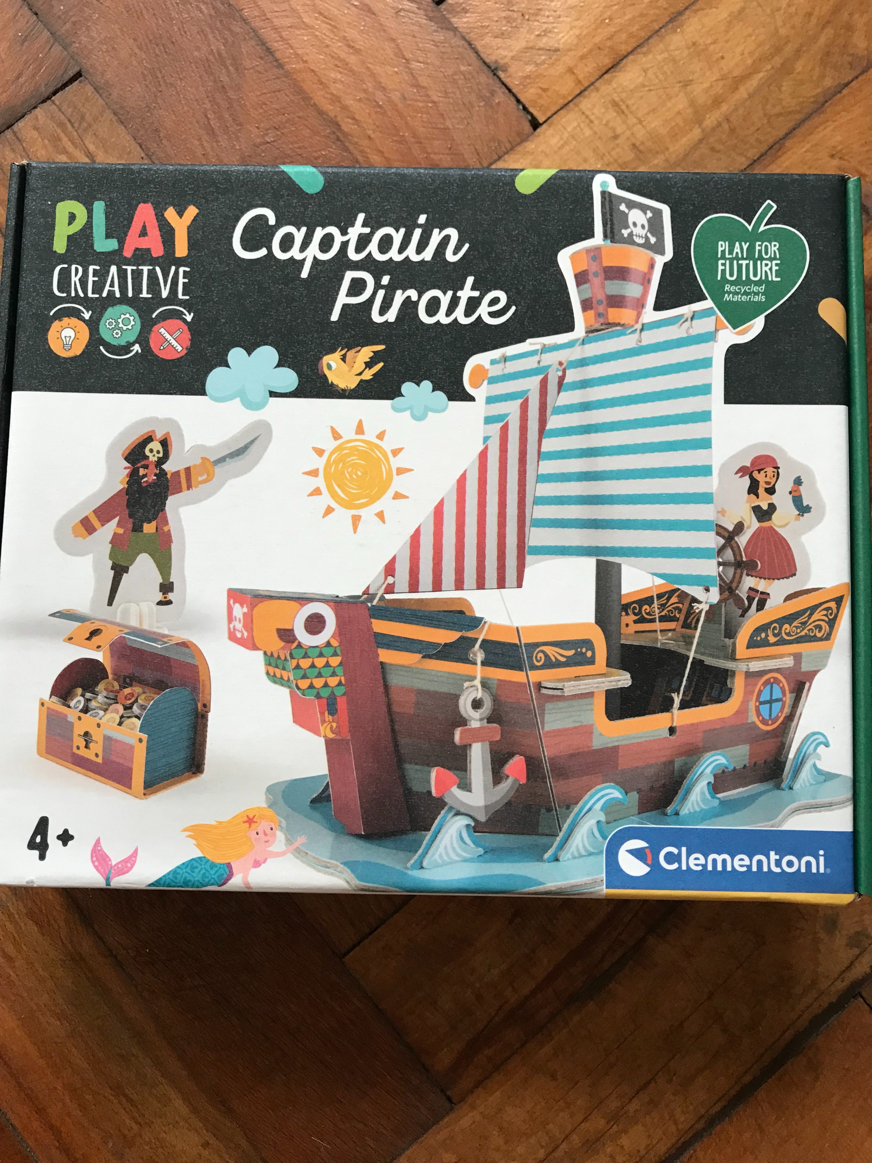 Креаривна детска игра/ capitan pirate Clementoni