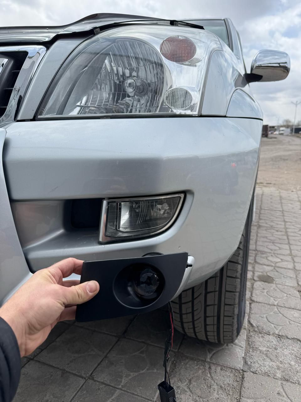 Bi led противотуманки Тойота Ленд Крузер Прадо 120/gx470
