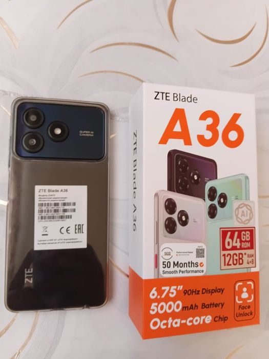 Срочно продам ZTE A 36