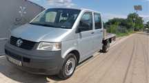 VW T5 4x4 doka 6 locuri + lada • 2.5TDI • piele • Proprietar